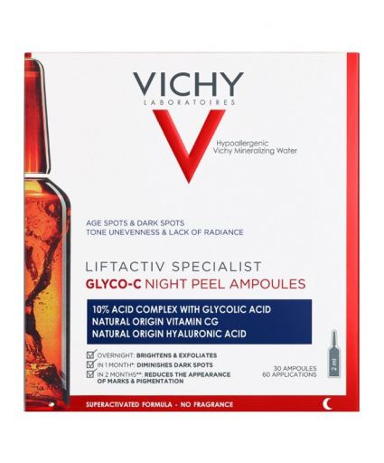 Ampollas Peeling de Noche LiftActiv Glyco c 30 ampollas