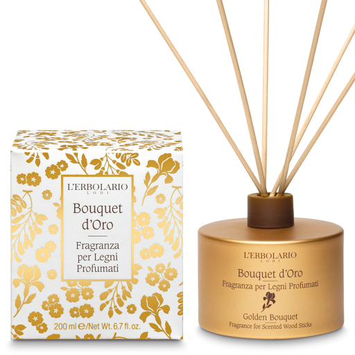 L'Erbolario Bouquet d'Oro Fragrance for Aromatic Woods 200 ml