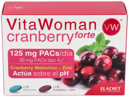 Eladiet Vitawoman Cranberry Forte 30 Units
