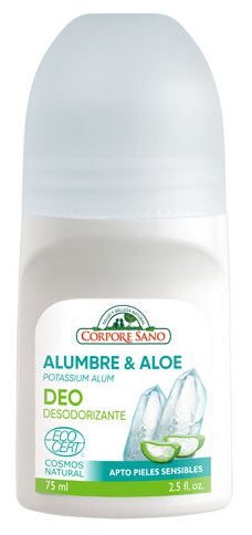 Corpore Sano Organic Aloe Alum Roll on Deodorant 75 ml