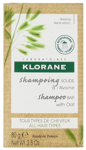 Klorane Avene Solid Shampoo 80 gr