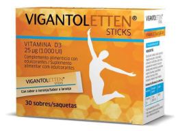 Merck Vigantoletten Vitamin D3 Sticks 30 Units