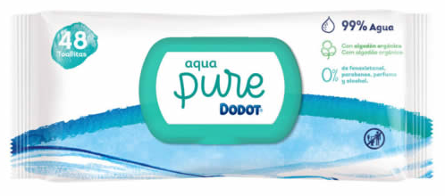 Dodot Aqua Pure Wipes Units 48 Units