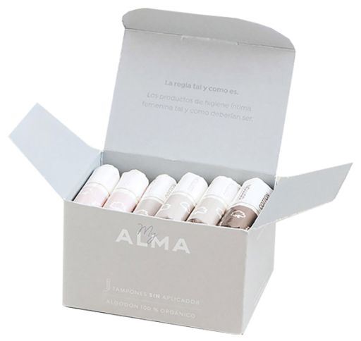 MyAlma Tampons Without Applicator Regular Eco 14 units