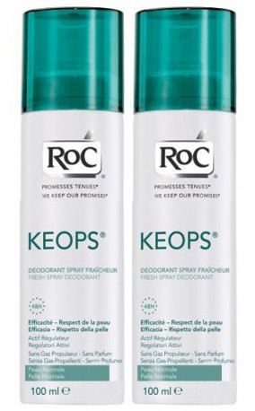 Kops Deodorant Fresh Spray 2 x 100 ml