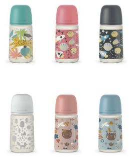 Prints Medium Flow Bottle with 270 ml SX Pro Physiological Teat