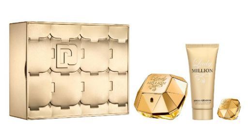 Eau de Parfum Lady Million 80 ml + Miniature 5ml + Lotion 100 ml