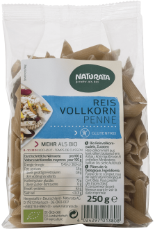Naturata Whole Grain Macaroni Rice 250 gr