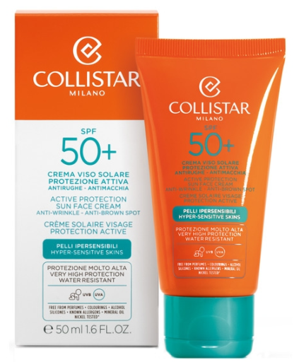 Collistar Active Protection Solar Facial Cream SPF 50+ 50 ml