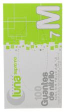 Luna Nitrile Gloves White Powder Free 100 units