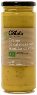 Carlota Organic Pumpkin Cream with Chia Seeds 450 gr