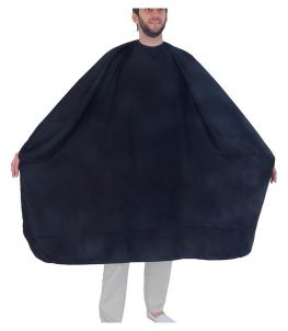 Black Hairdressing Cape 145 x 160 cm