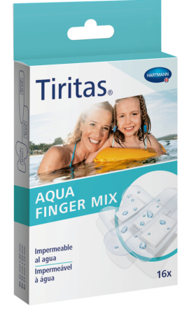 Aqua Finger Mix Assortment 3 Sizes 16 pcs