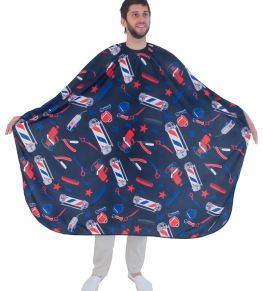 Button Hairdressing Cape 140 x 160 cm