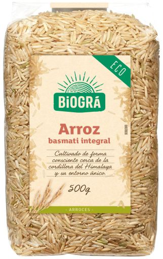 Biogra Basmati+ Brown Rice 500 gr