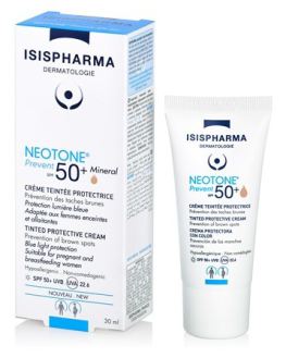 Neotone Prevent Protective Cream with Color Medium Spf50+ 30 ml