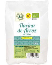 Sol Natural Brown Rice Flour without Gluten Bio 500 gr