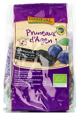 Danival Large Caliber Prunes 55 66 Stoned 250 gr