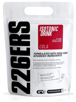 226ers Isotonic Drink 500 Gr - Bebida Isotónica Sin Gluten - Vegana - Sin Azúcar / Low Sugar - Con Amilopectina, Sales Minerales Y Vitaminas