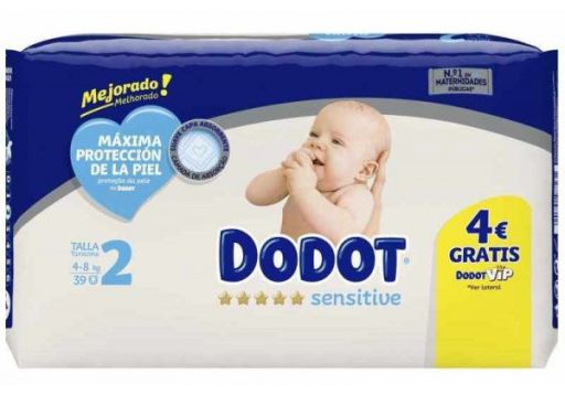 Sensitive Diaper Size 2
