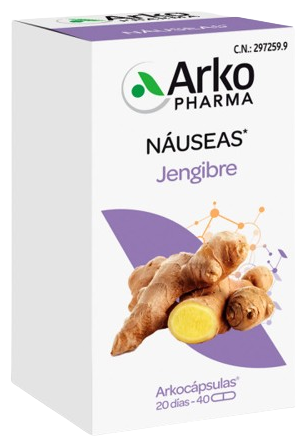 Arkopharma Arkoc&aacute;psulas Ginger 40 Capsules
