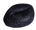 Stuffing Big Black Updo Bun