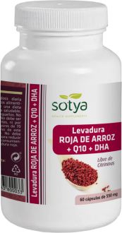Sotya Red Yeast Rice with Q10 & DHA 550 mg 60 Capsules