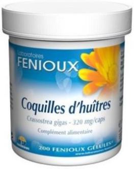 Fenioux Fenioux Oyster Shell 320 mg 200 Capsules