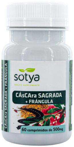 Sotya Cascara Sagrada & Fr&aacute;ngula 500 mg 60 Tablets