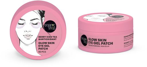 Glow Skin Berry Iced Tea &amp; Antioxidant Eye Patch 60 Count