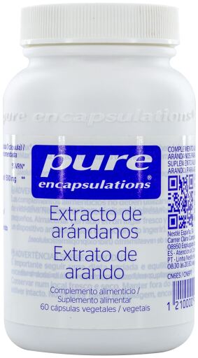 Pure Encapsulations Blueberry Extract 60 Capsules