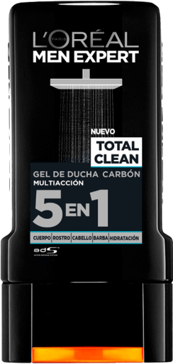 L'Or&eacute;al Paris Men Expert Pure Carbon Shower Gel 5 In 1 400 ml
