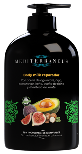 Mediterraneus Repairing Body Milk 500 ml