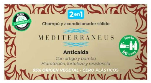 Mediterraneus Solid Anti-Hair Loss Shampoo and Conditioner 50 gr