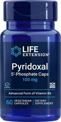 Life Extension Pyridoxal 5 Phosphate 20 mg 150 Vegetarian Capsules