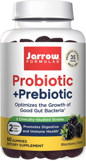 Probiotic + Prebiotic Blackberry 60 gummies