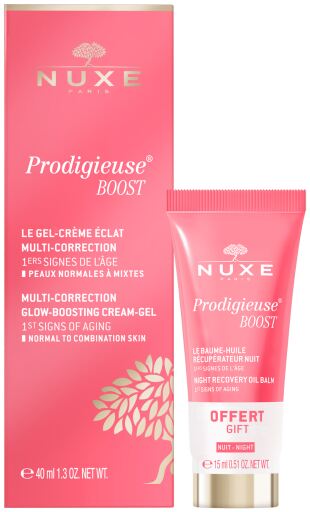 Nuxe Prodigieuse Boost Gel-Cream 40 ml + Night Renewal Balm 15 ml