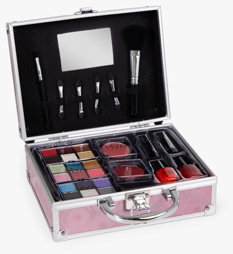 Bon Voyage Mini Makeup Suitcase