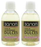 Almond Oil with Aloe Vera 2 x 250 ml