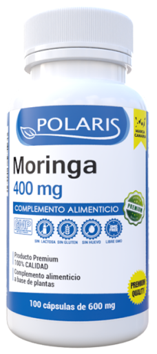 Polaris Moringa 400 mg 100 Capsules