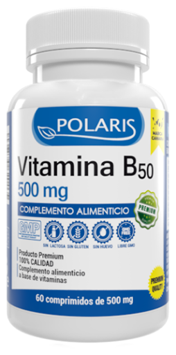 Polaris Vitamin B50 500 mg 60 Tablets