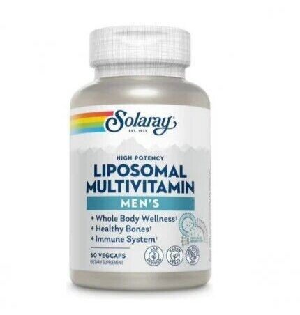 Solaray Liposomal Multivitamin Men 60 Capsules
