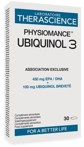 Physiomance Ubiquinol 3 30 Capsules