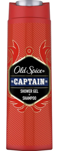 Old Spice Captain Shower Gel 3 in 1 400 ml