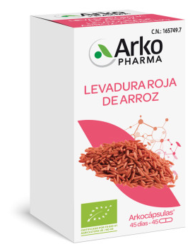 Arkocápsulas Red Yeast Rice 45 Capsules