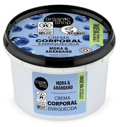 Blueberry and Blackberry Enriched Body Cream 250 ml