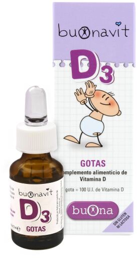 Buona vit D3 Drops 12 ml