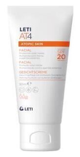Leti At4 Atopic Skin Facial Cream SPF 20 50 ml
