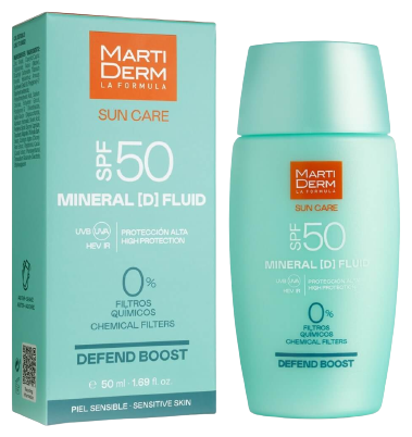 Martiderm Mineral Sunscreen [D] Fluid SPF50 50 ml