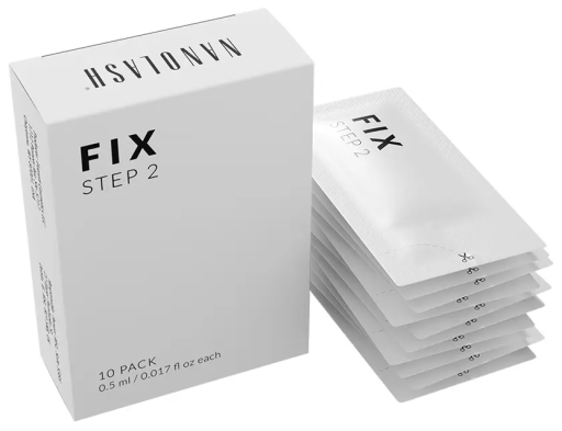 Nanolash Fix Step 2 Eyelash Lifting and Laminating Neutralizer 10 Units